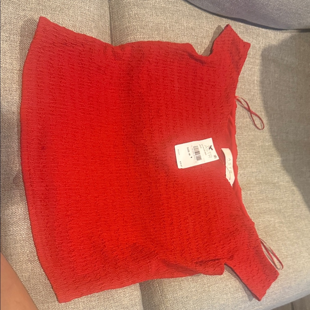 Red Women's Top